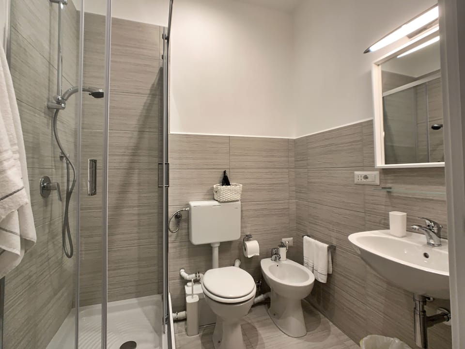 Basic Room, City View (sh4) | Bathroom | Shower, rainfall showerhead, hair dryer, bidet