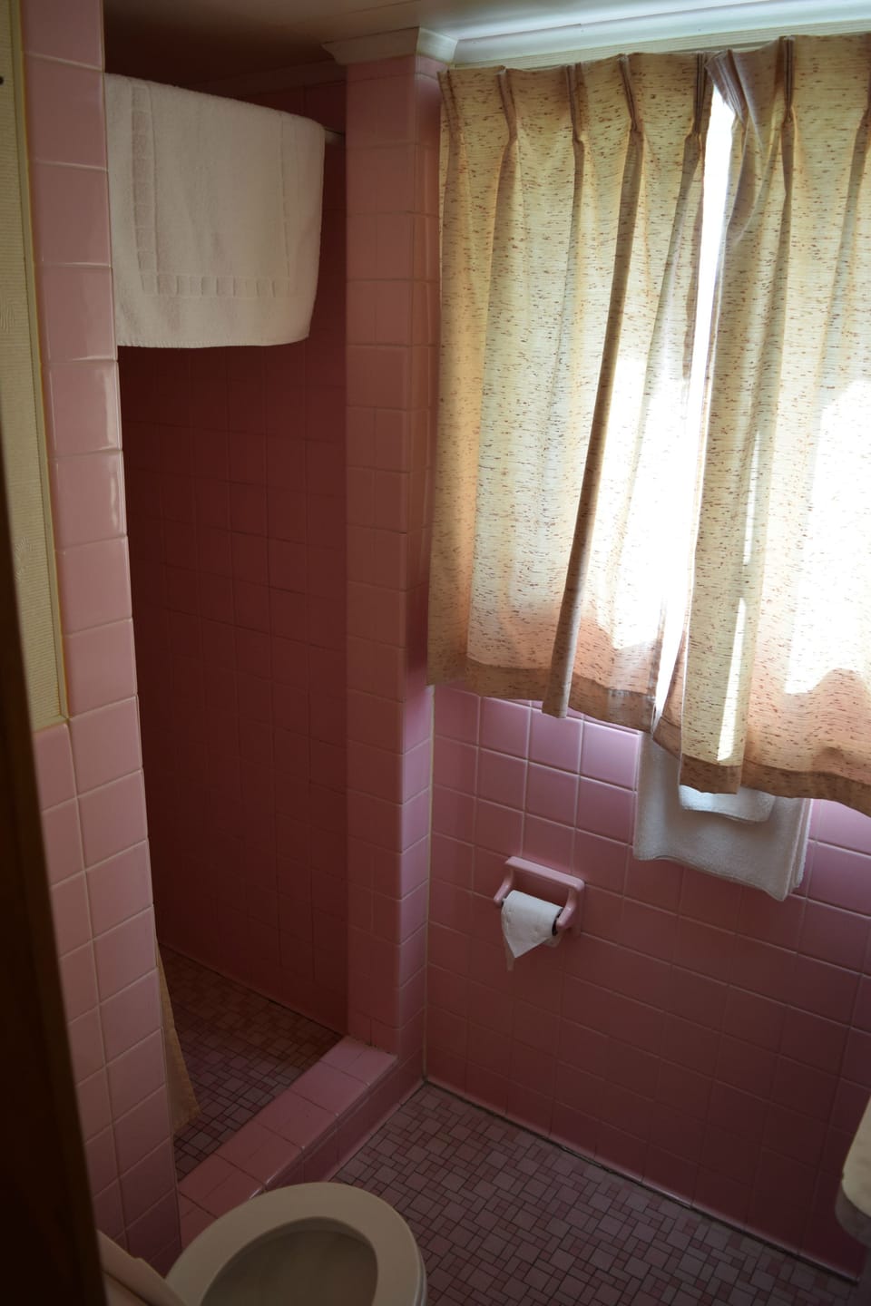 Deluxe Double Room, 2 Queen Beds | Bathroom shower