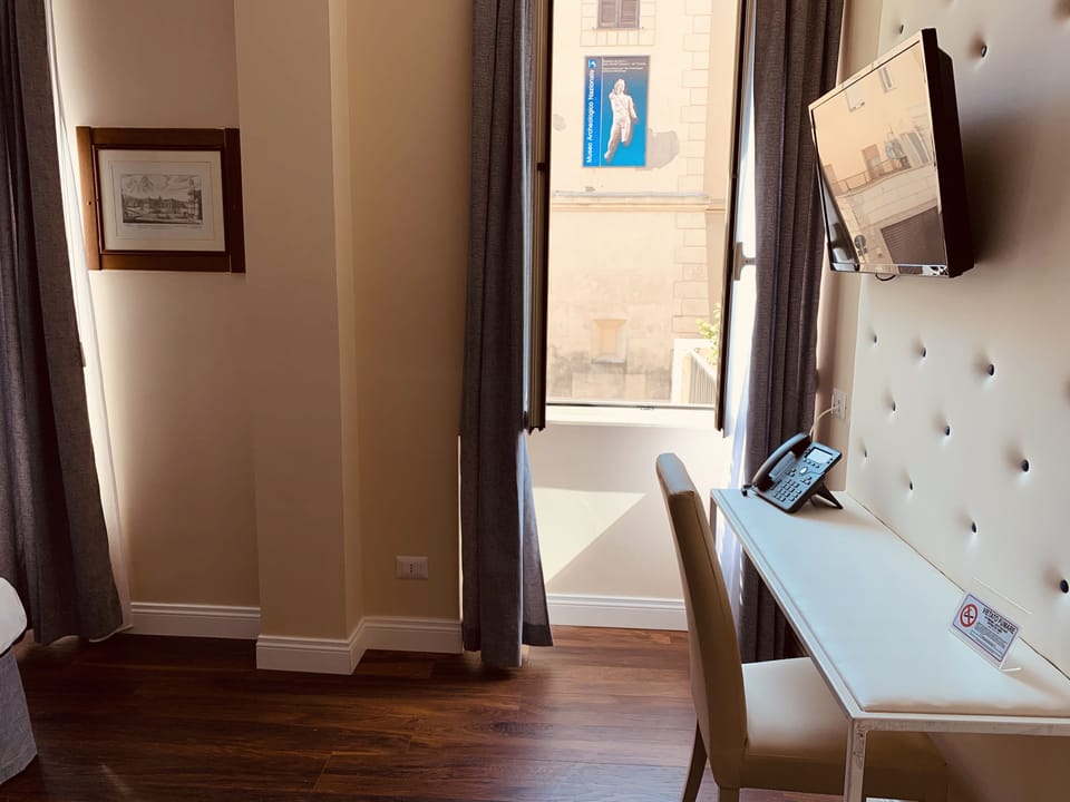 Superior Triple Room | Desk, laptop workspace, blackout drapes, soundproofing