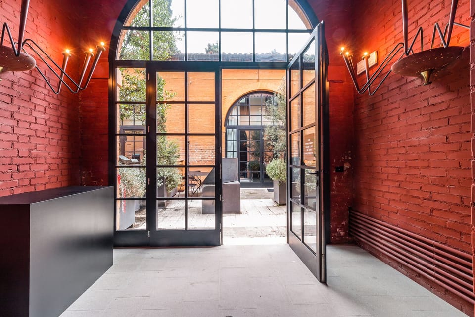 Interior entrance