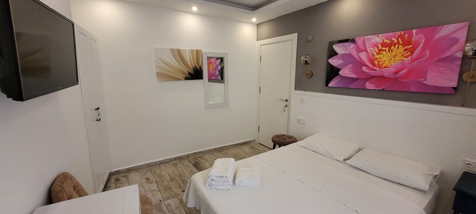 Standard Double Room | Minibar, iron/ironing board (on request), WiFi (free), bed sheets
