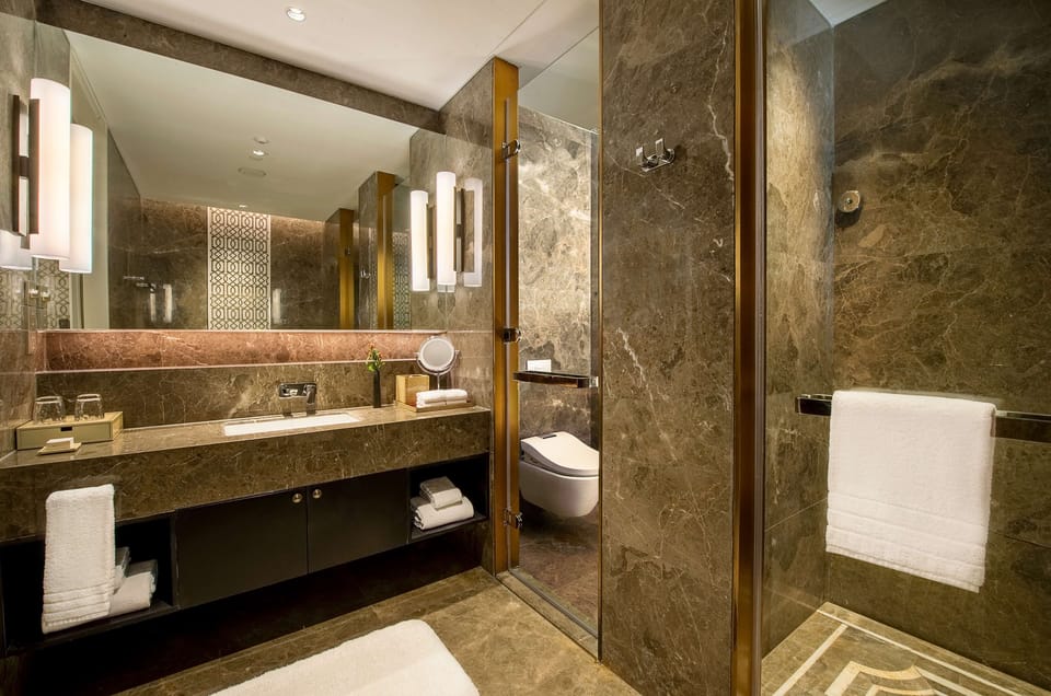 Suite, 2 Bedrooms (Residence) | Bathroom shower