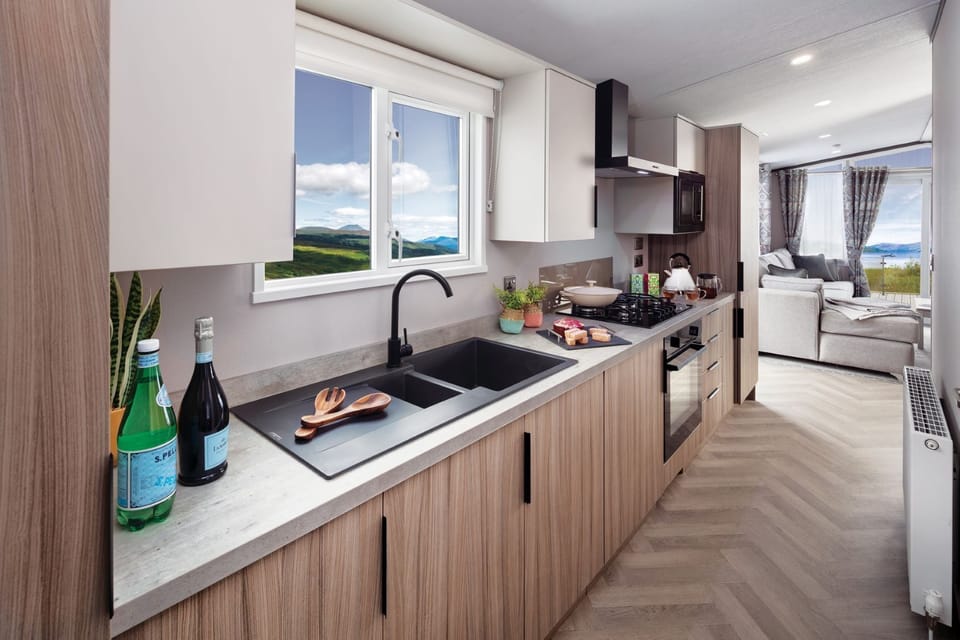 Fridge, microwave, stovetop, toaster