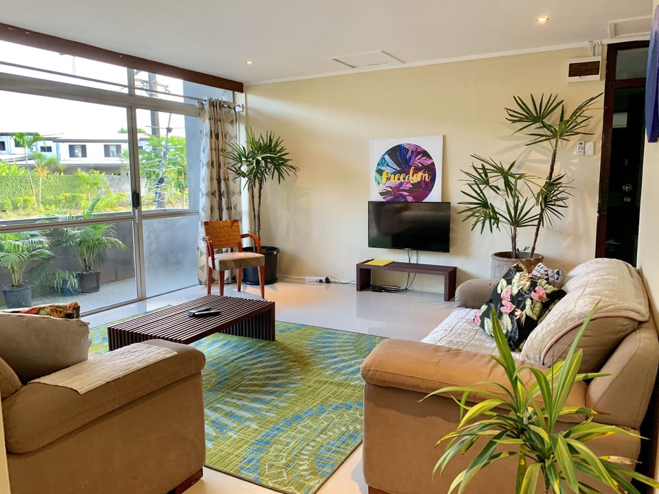 House, 3 Bedrooms | Living area | Flat-screen TV