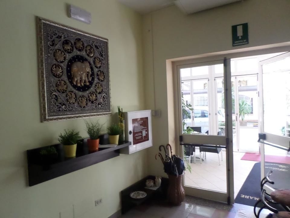 Interior entrance