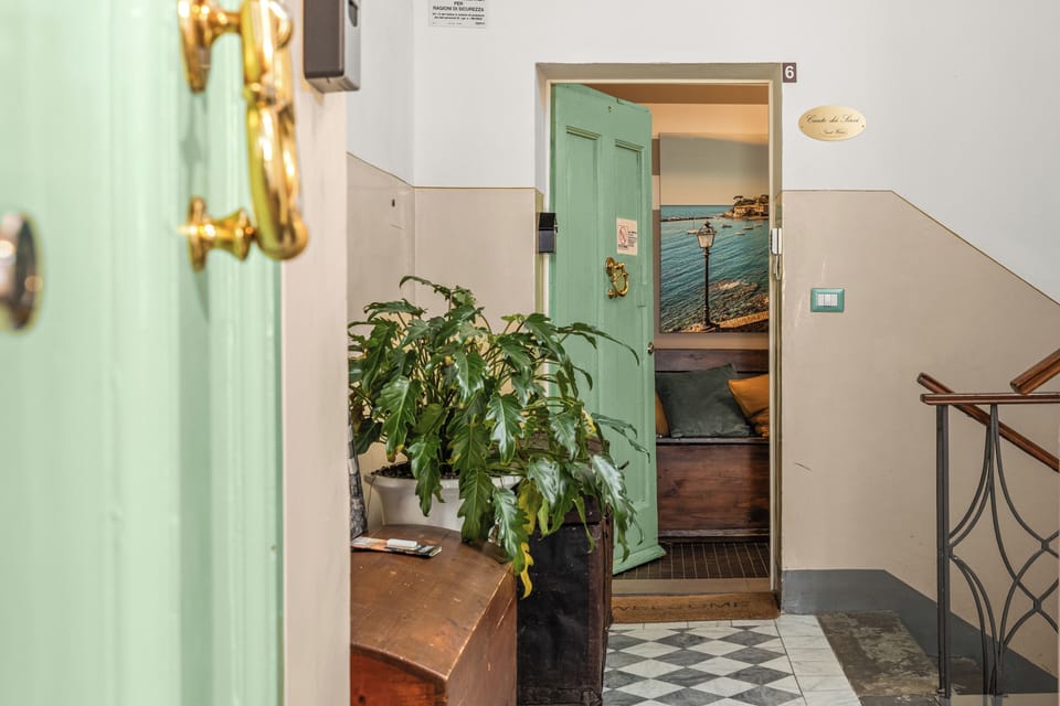 Interior entrance