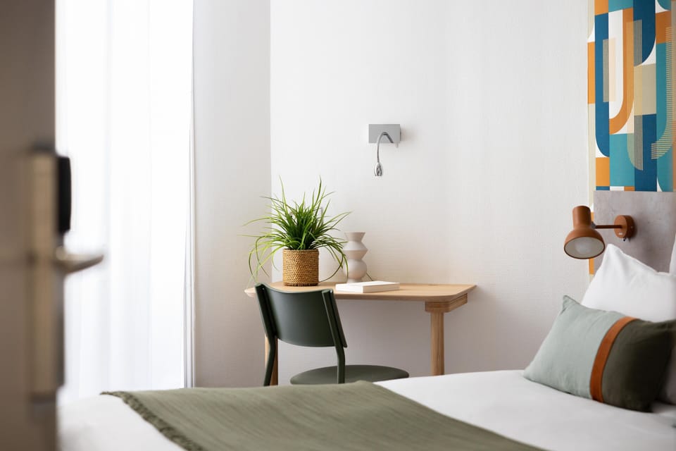 Economy Single Room | Desk, laptop workspace, blackout drapes, iron/ironing board