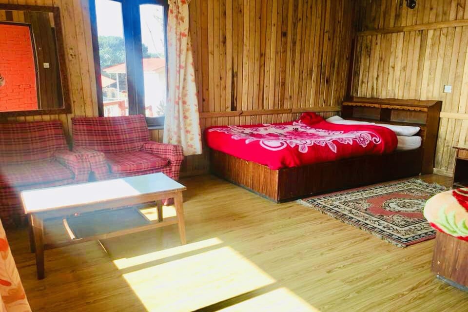 Basic Double Room, Hill View | Bathroom | Shower, free toiletries, slippers, towels