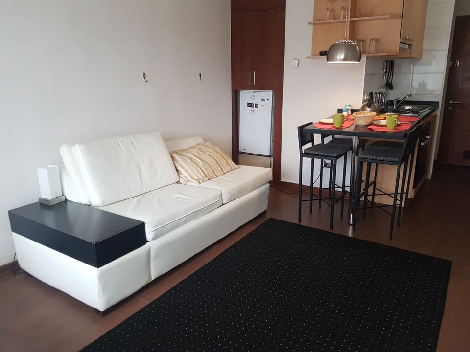 Classic Apartment, Multiple Beds, Courtyard View | Living area | Flat-screen TV