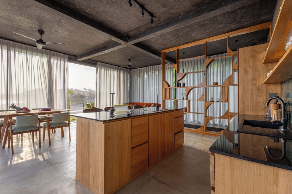 Exclusive Villa | Living area | Flat-screen TV