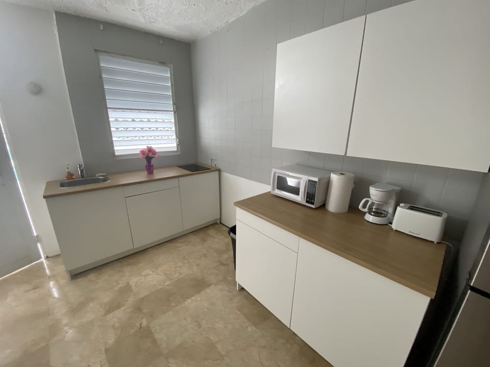 Junior Apartment | Private kitchen | Shared fridge, microwave