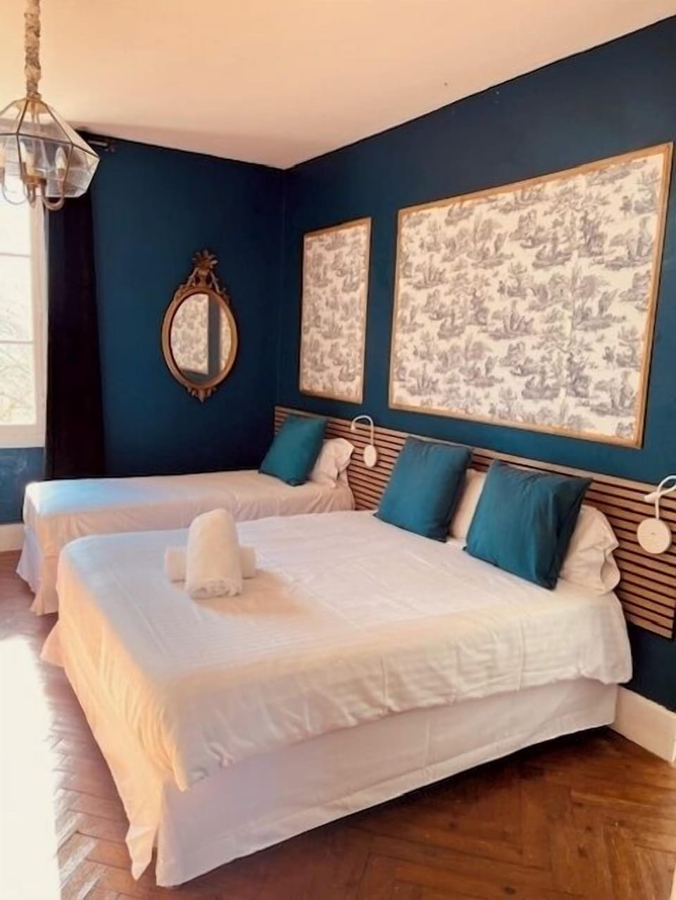 Comfort Room (Castiglione) | Desk, blackout drapes, soundproofing, iron/ironing board (on request)