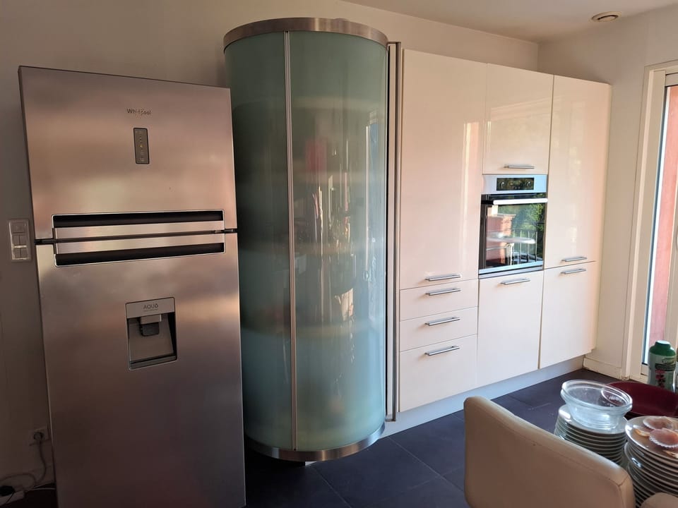 Luxury Villa, 4 Bedrooms, Pool View | Private kitchen | Fridge, espresso maker, electric kettle