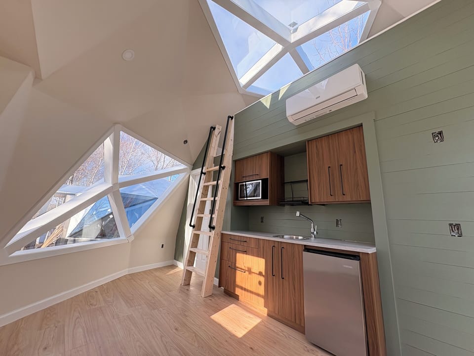 Premium Studio Suite, Multiple Beds, Lake View | Living area