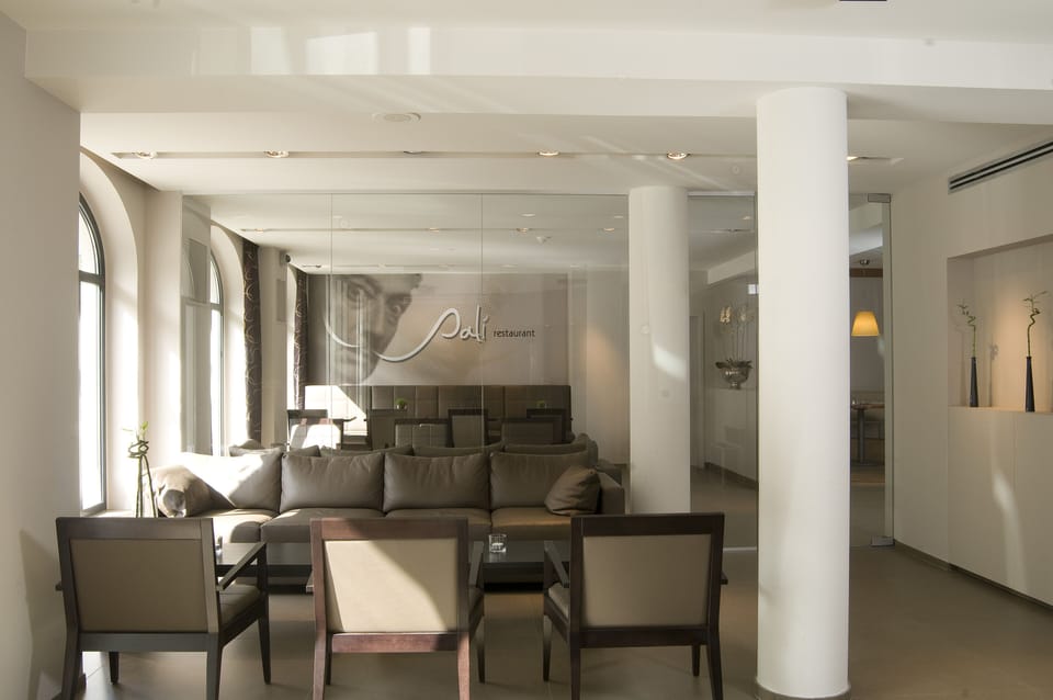 Lobby sitting area