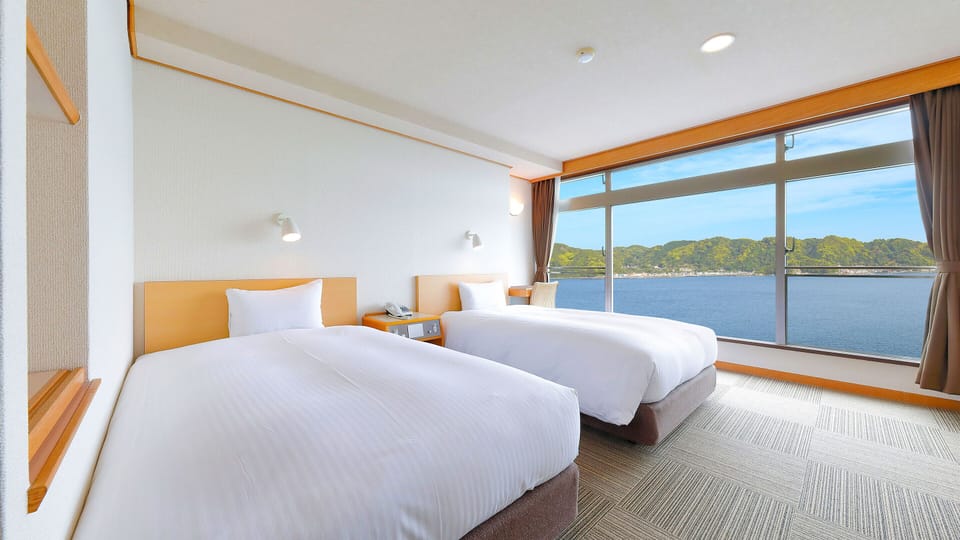 Standard Japanese-Western-Style-Room with 8 Tatami mats - Indoor Bath - Non-Smoking | In-room safe, blackout drapes
