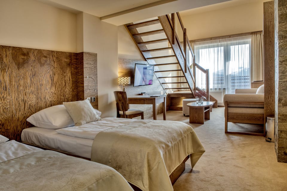 Duplex Suite | Memory foam beds, minibar, in-room safe, individually decorated