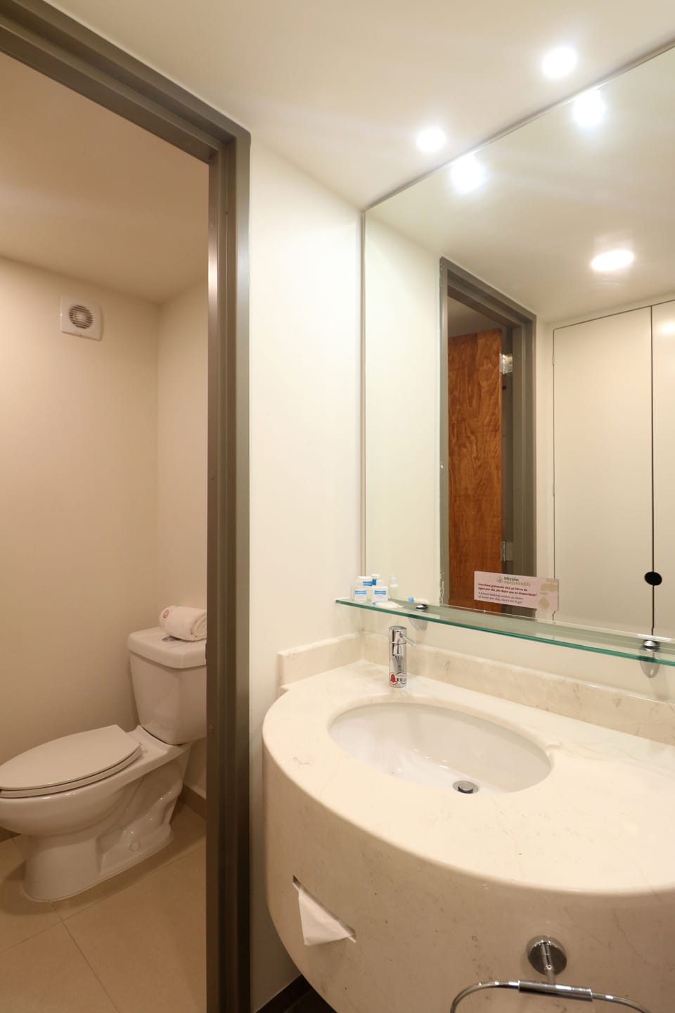 Shower, towels