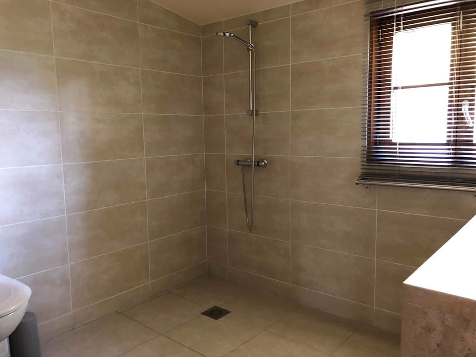Panoramic Triple Room | Bathroom | Shower, rainfall showerhead, free toiletries, hair dryer