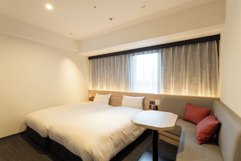 Down comforters, desk, laptop workspace, free WiFi