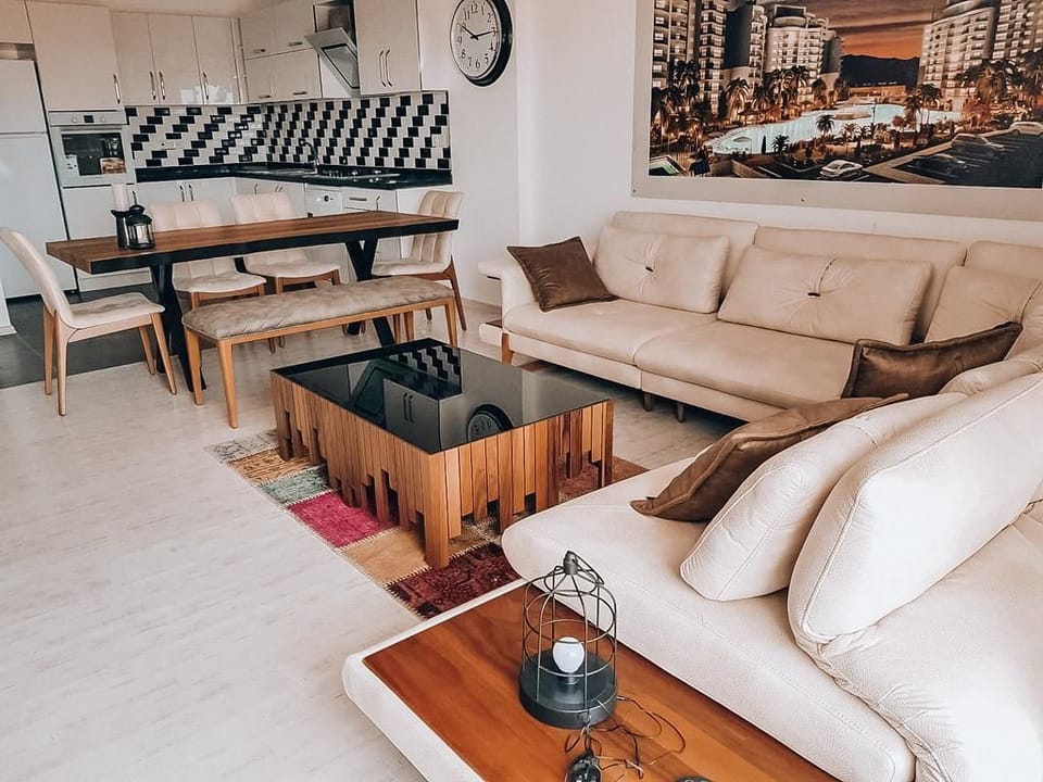 Comfort Apartment, 2 Bedrooms | Living area | LCD TV