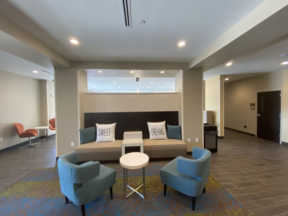 Lobby sitting area