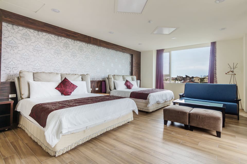 Deluxe Room, 2 Queen Beds, Courtyard View | Down comforters, desk, blackout drapes, free WiFi