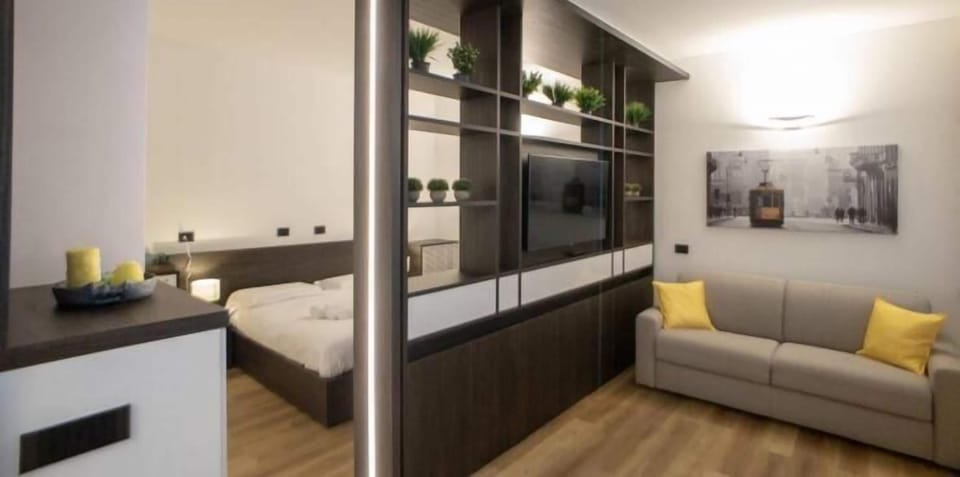 Apartment, 1 Bedroom | Living area | Flat-screen TV