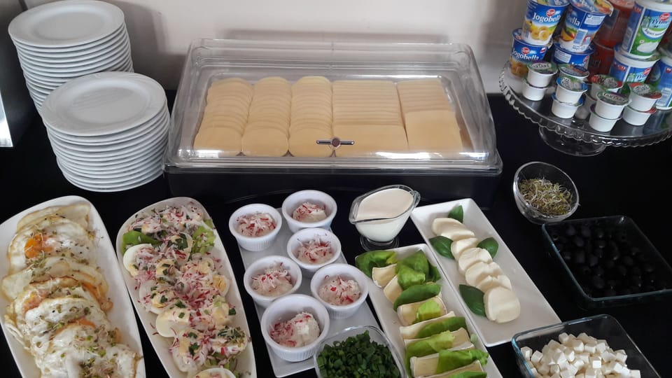 Daily buffet breakfast for a fee