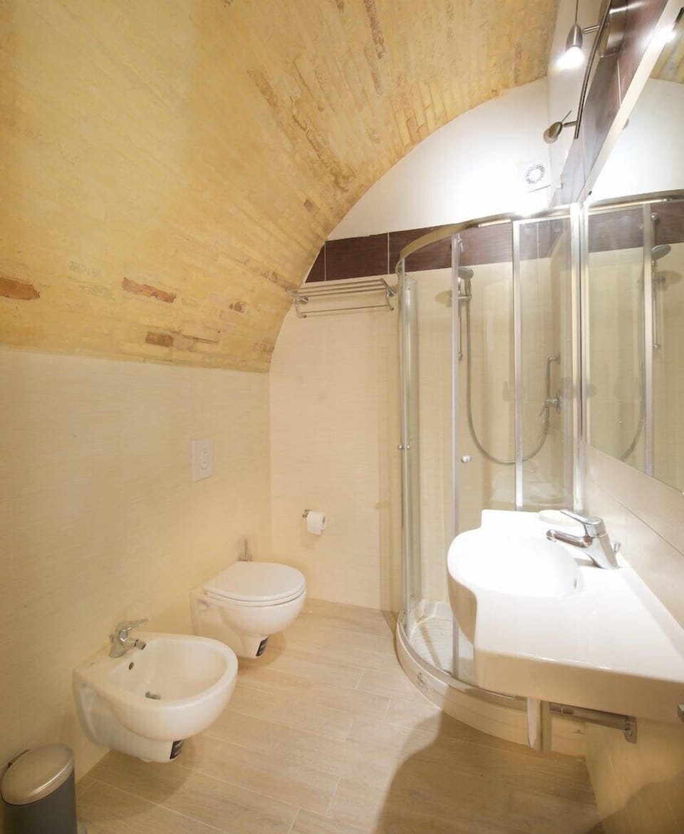 Junior Suite, 1 Double Bed with Sofa bed, Sea View | Bathroom | Hair dryer, towels