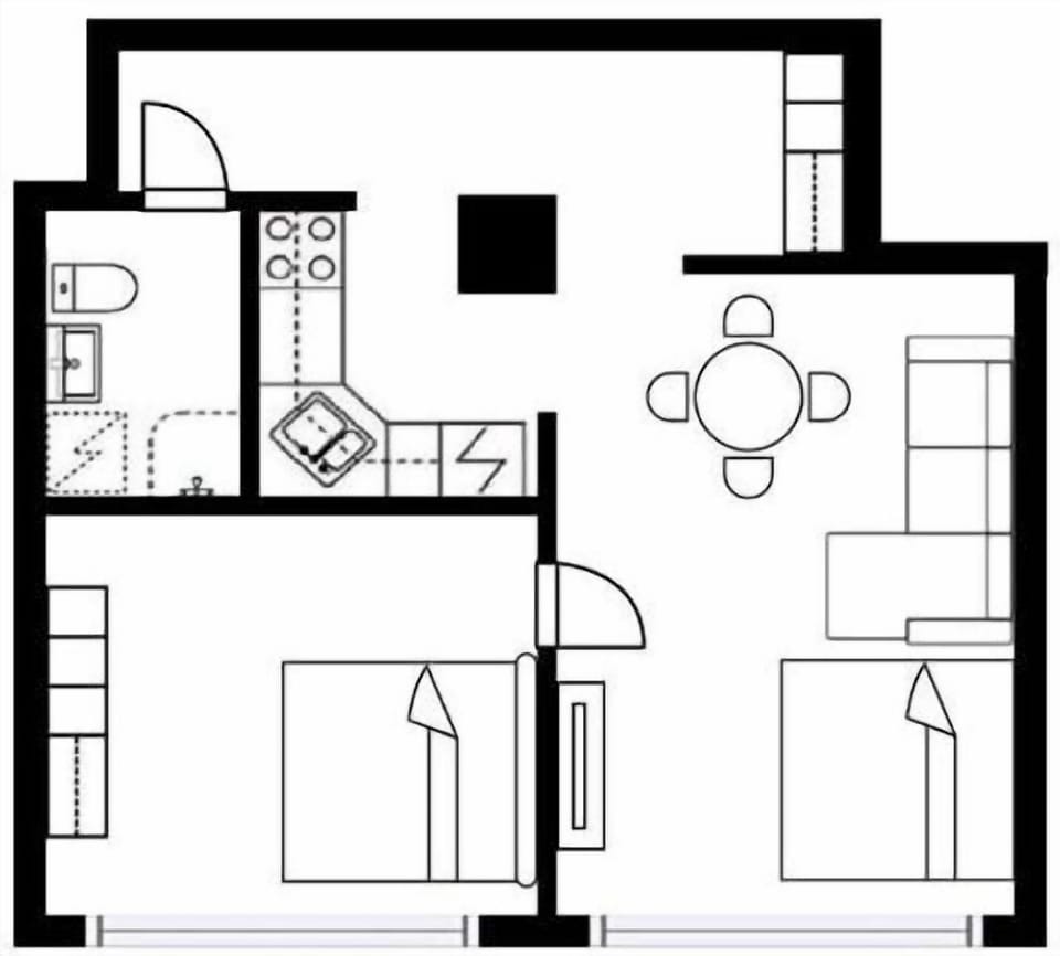 Superior Apartment, City View | Floor plan