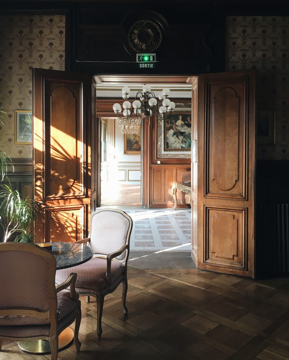 Interior entrance