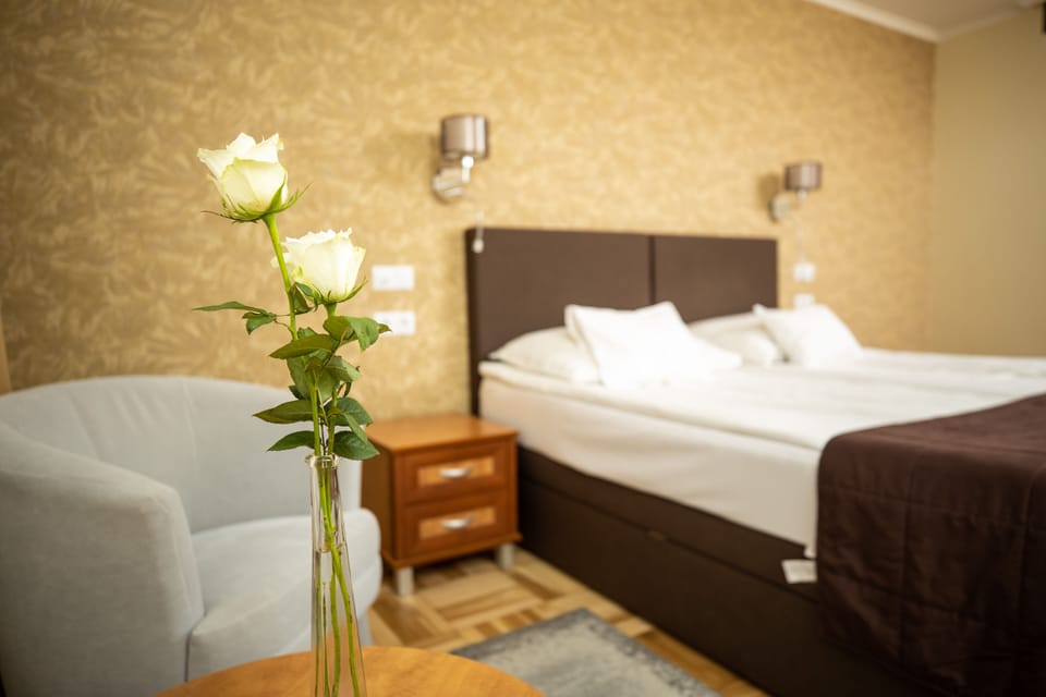 Double or Twin Room | Minibar, desk, blackout drapes, iron/ironing board