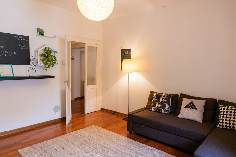 Family Apartment, 1 Bedroom | Living room | TV