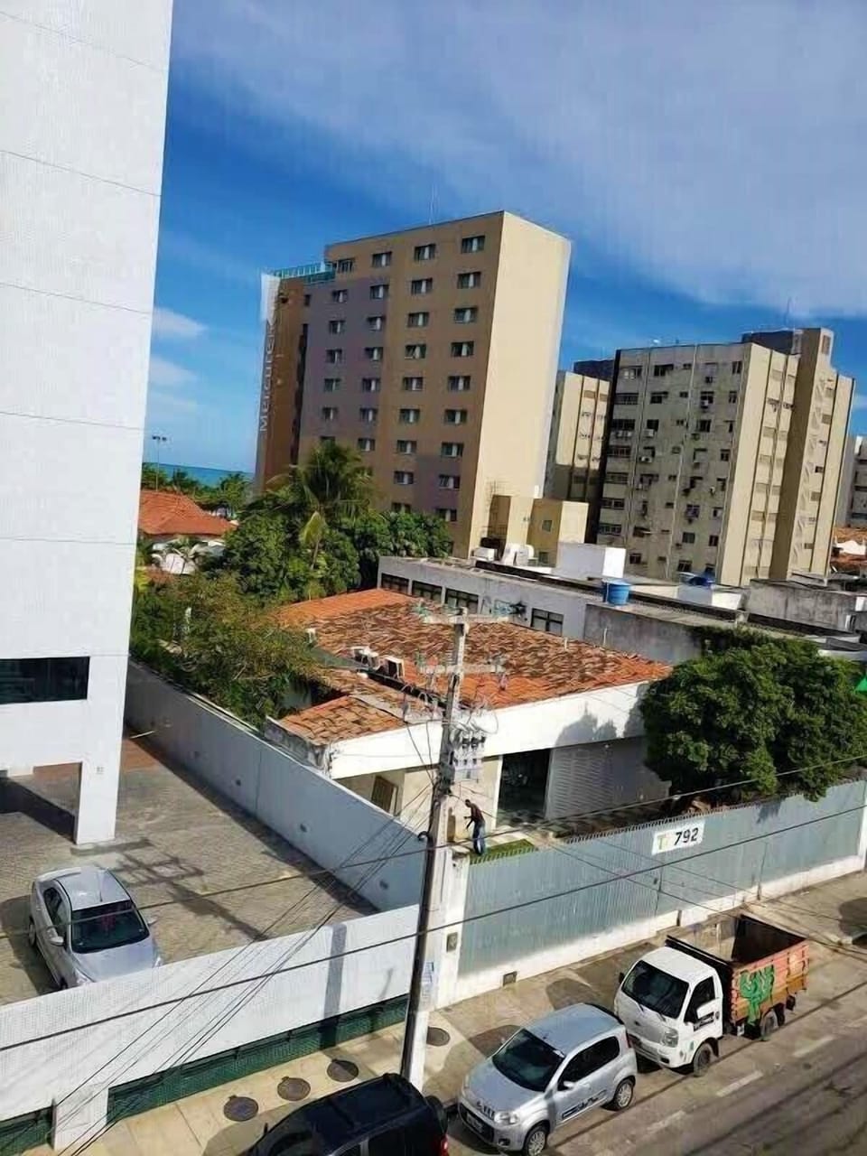City view from property