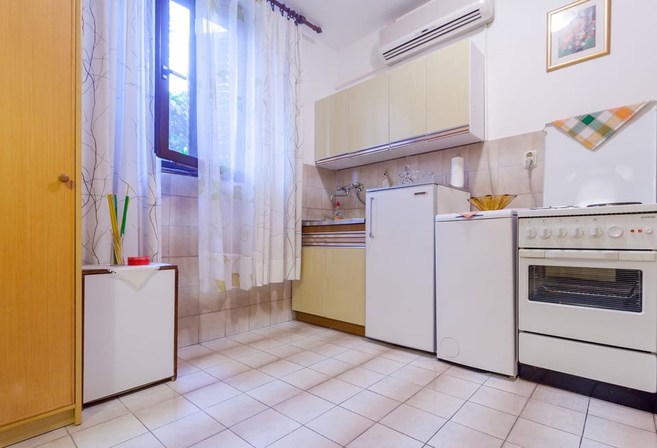 Studio | Private kitchen | Full-size fridge, electric kettle