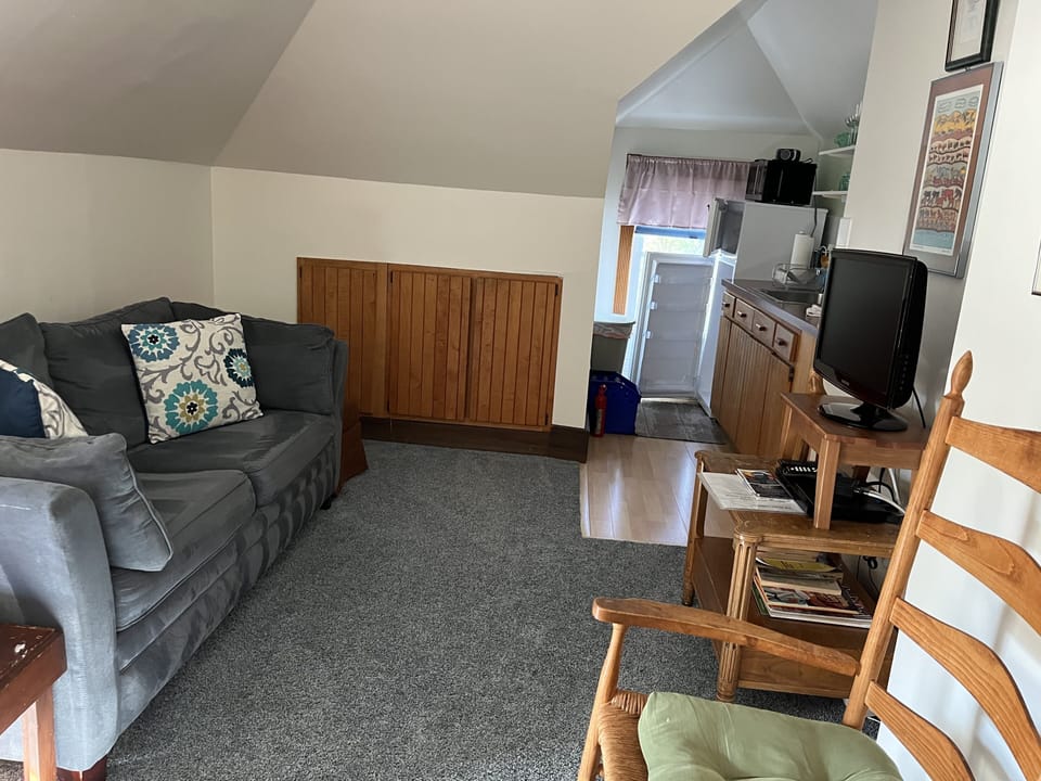 Standard Room, 1 Bedroom, Non Smoking (Queen Suite) Proof of Vaccination REQUIRED | Living area | TV