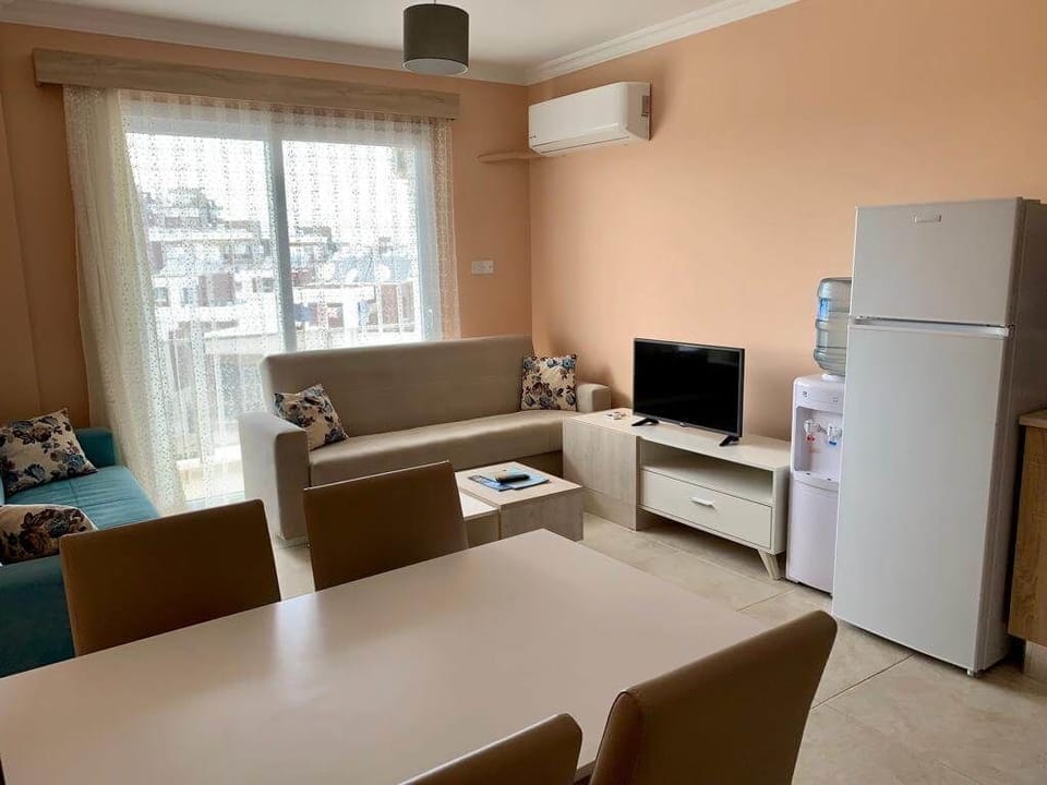 Apartment, Balcony, Sea View | Living area | TV