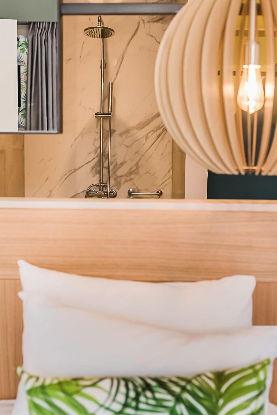 Double Room, Pool View | Minibar, blackout drapes, soundproofing, iron/ironing board