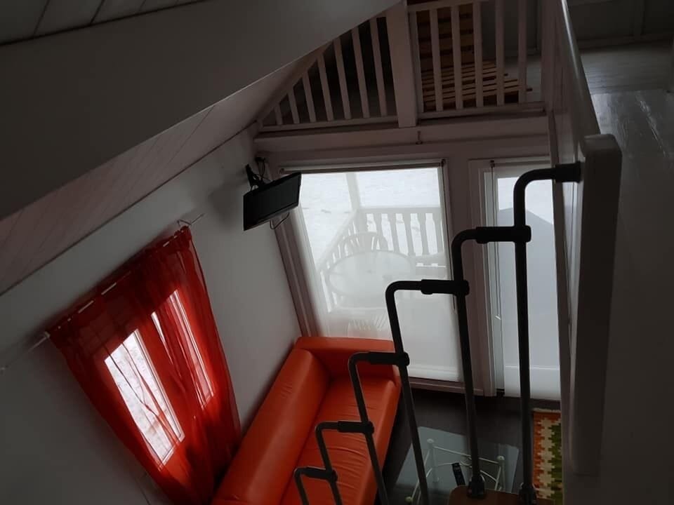 Chalet, 2 Bedrooms | Living area | Flat-screen TV, table tennis