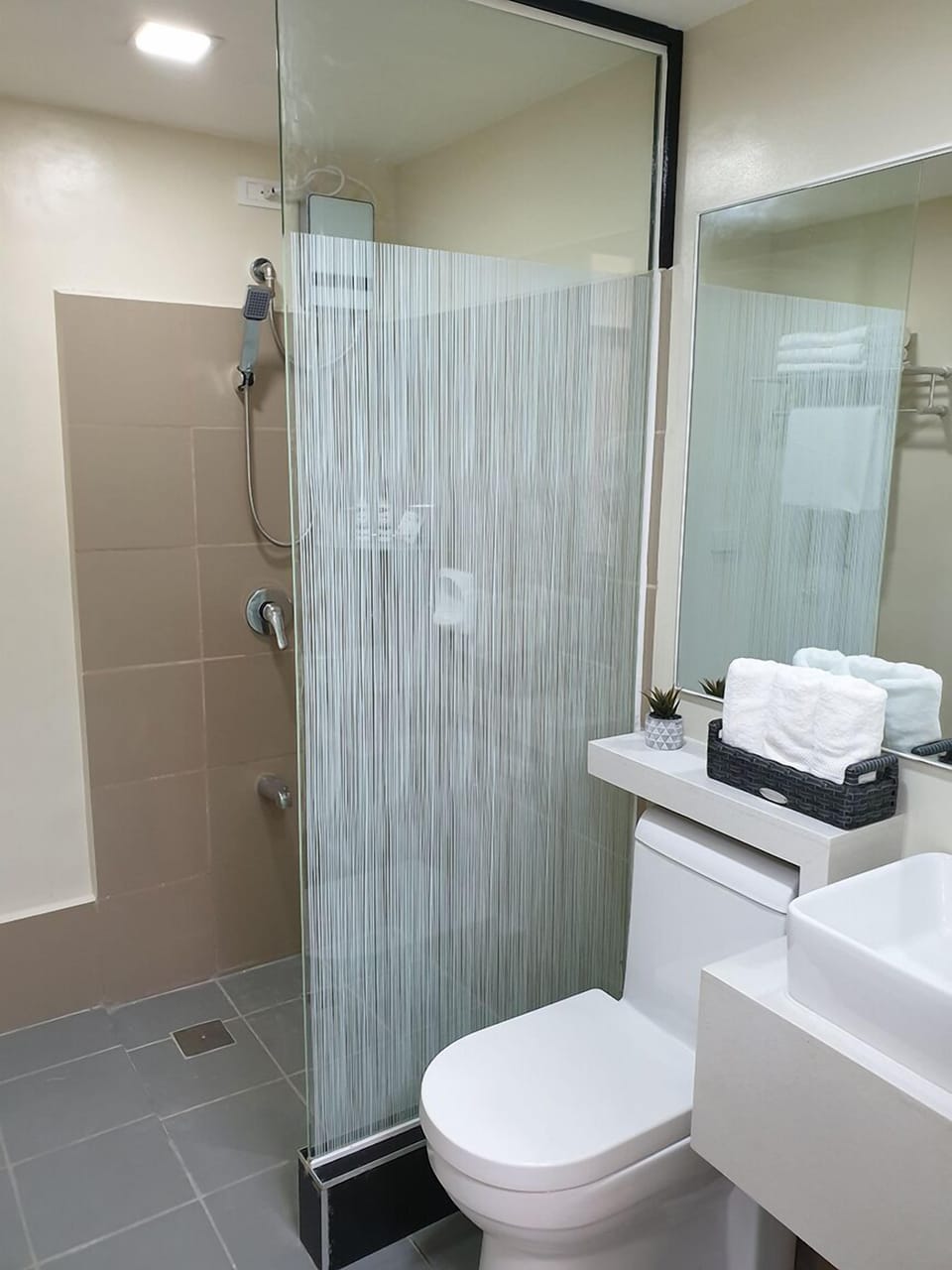 Deluxe Apartment | Bathroom | Shower, free toiletries, slippers, soap