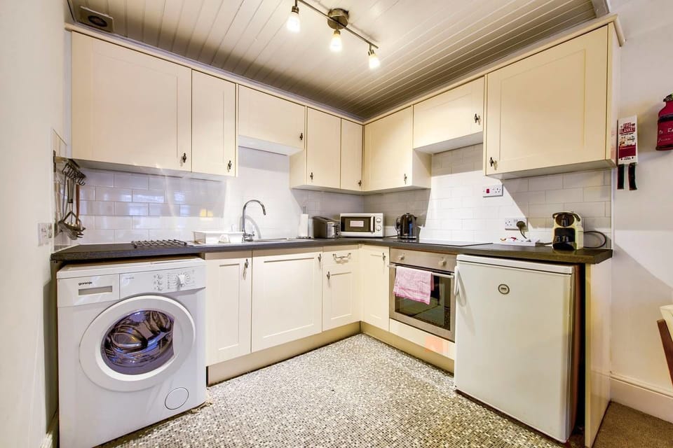 Apartment (1 Bedroom) | Private kitchen | Fridge, microwave