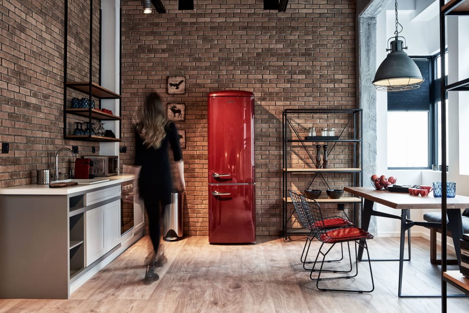 Superior Apartment | Private kitchen | Fridge, microwave, oven, espresso maker