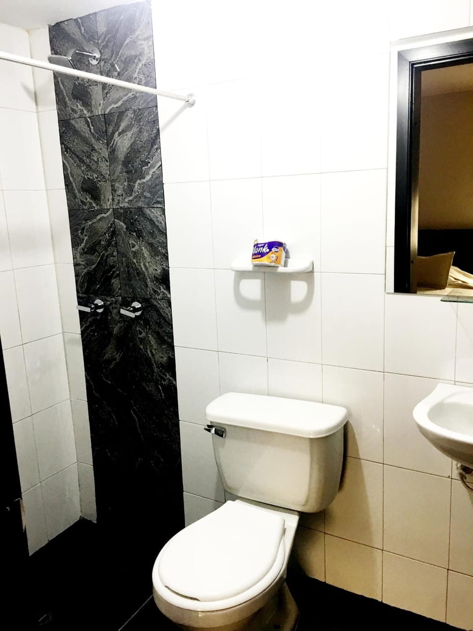 Shower, towels