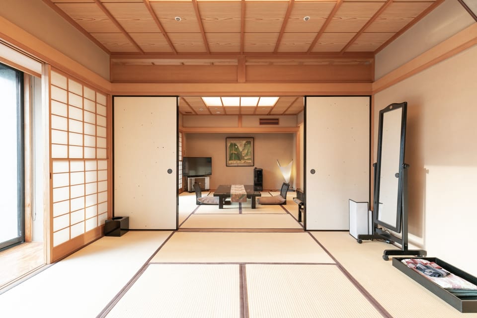 [Non-Smoking] Special Japanese Style Room with a Private Open-air Bath (Mt. Fuji View) | Desk, free WiFi, bed sheets