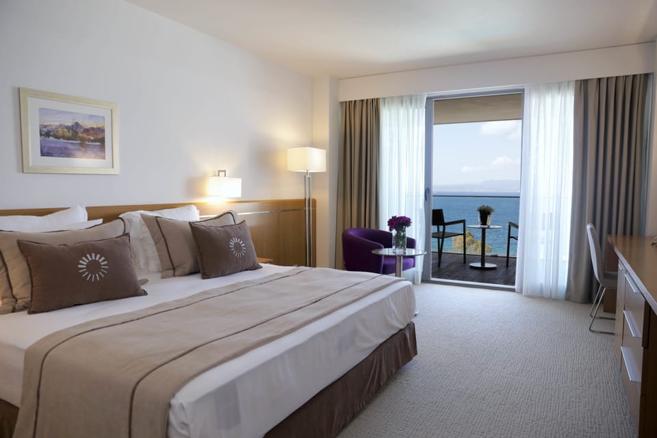 Deluxe Double or Twin Room, 1 Bedroom, Balcony, Sea View | View from room