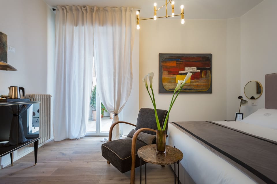 Double Room (4) | Premium bedding, memory foam beds, blackout drapes, soundproofing