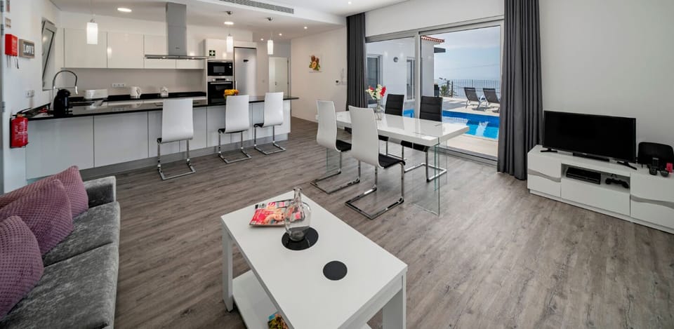 Villa, 4 Bedrooms, Private Pool | Living area | Flat-screen TV, video-game console, table tennis