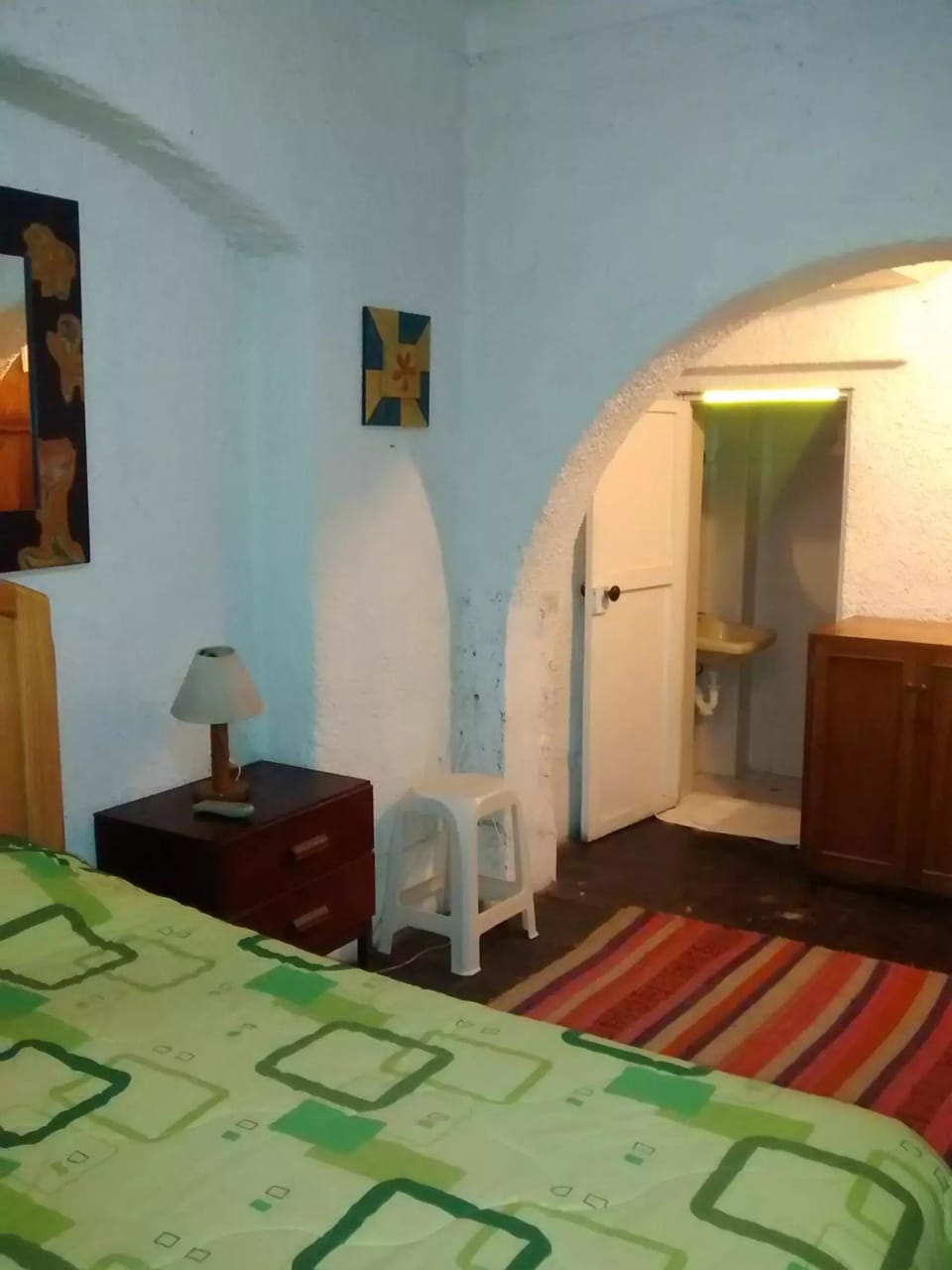 Blackout drapes, iron/ironing board (on request), WiFi (free)