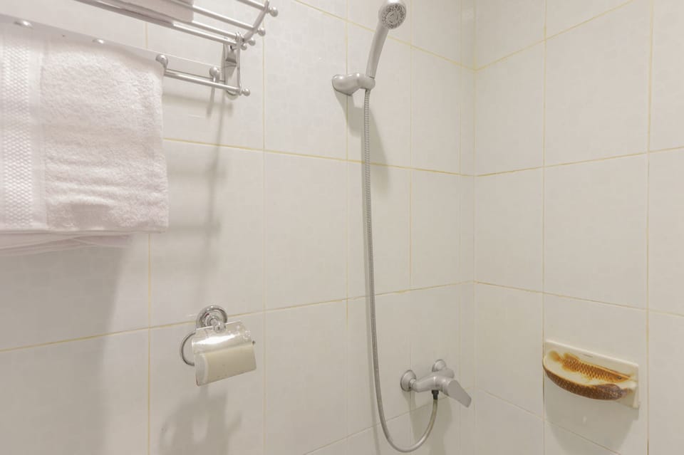 Standard Double Room | Bathroom | Shower, towels